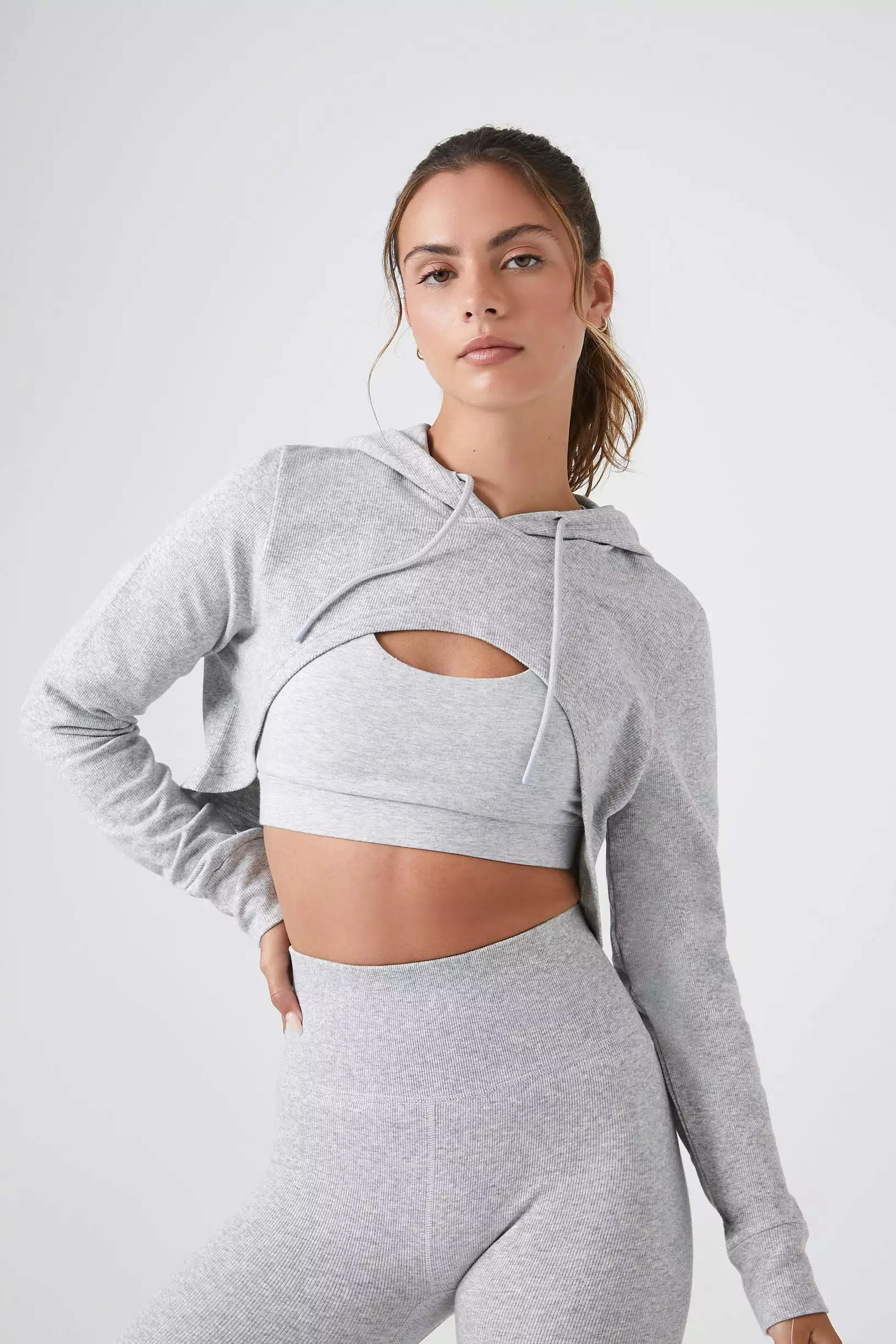 Active Seamless Super Cropped Hoodie