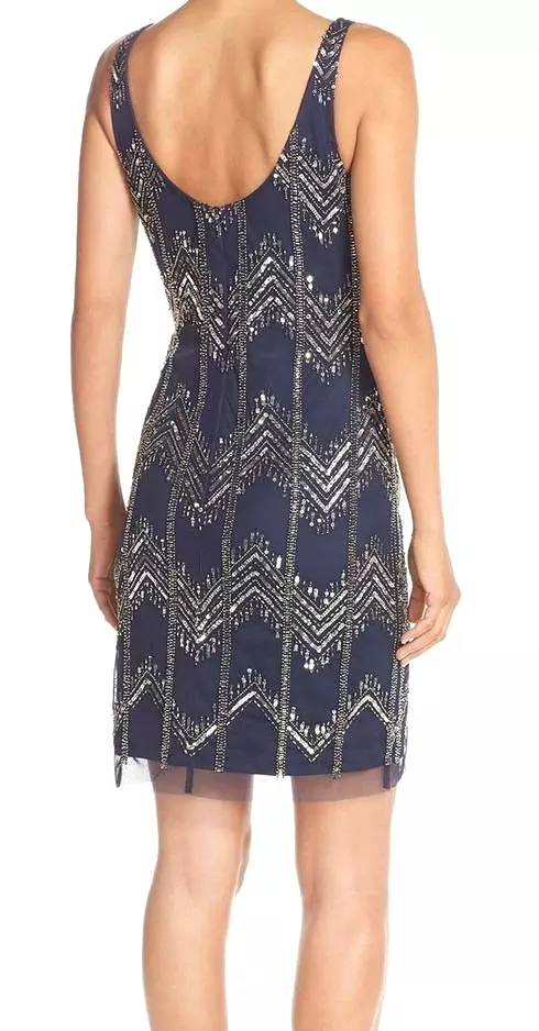 Adrianna Papell - Square Cocktail Dress 41925240