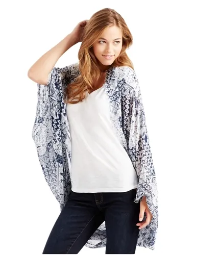 Aeropostale Womens Geo Multi Print Scarf