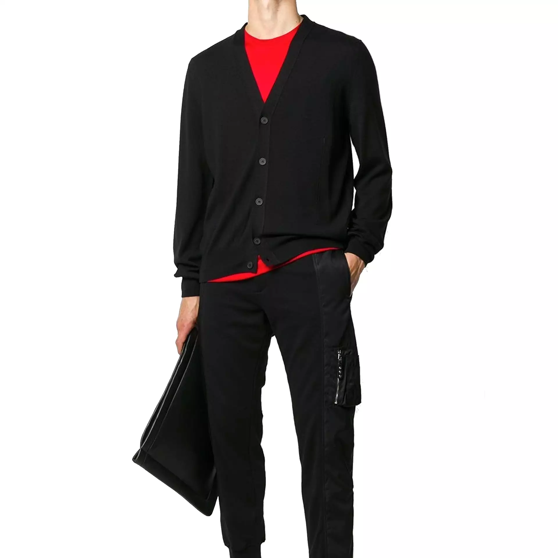 Alexander Mcqueen - Cardigan in maglia di lana