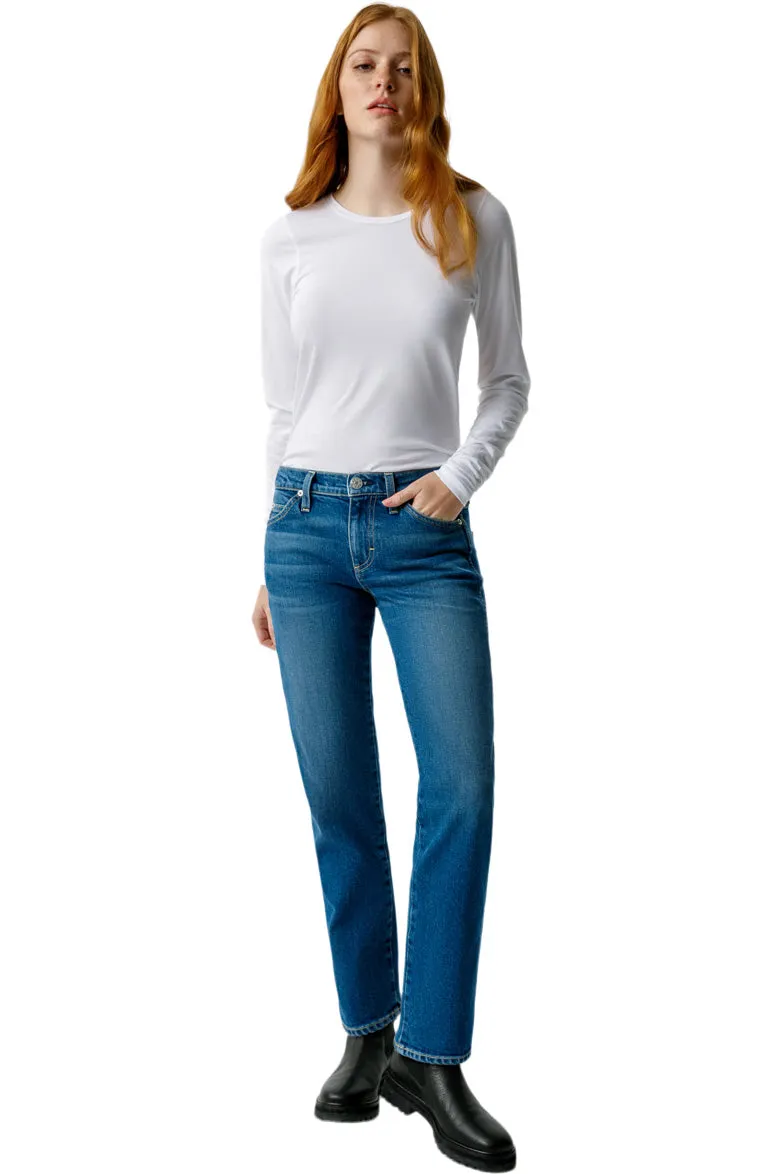 AMO Denim Toni Low Slim Jeans in Lust