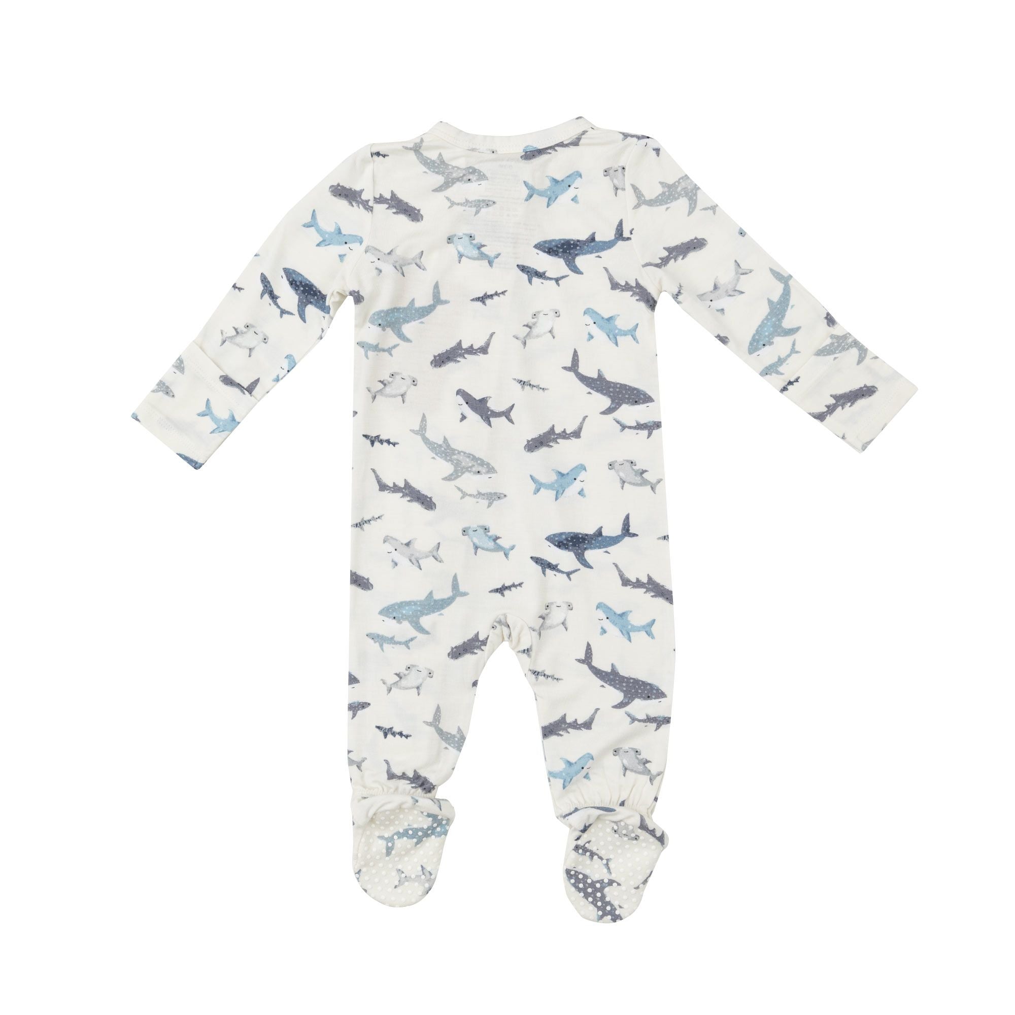 Angel Dear - Sharks Zipper Romper