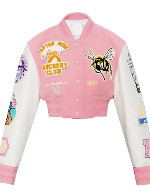 Bstroy Logo Embroidered Cropped Jacket - William Jacket