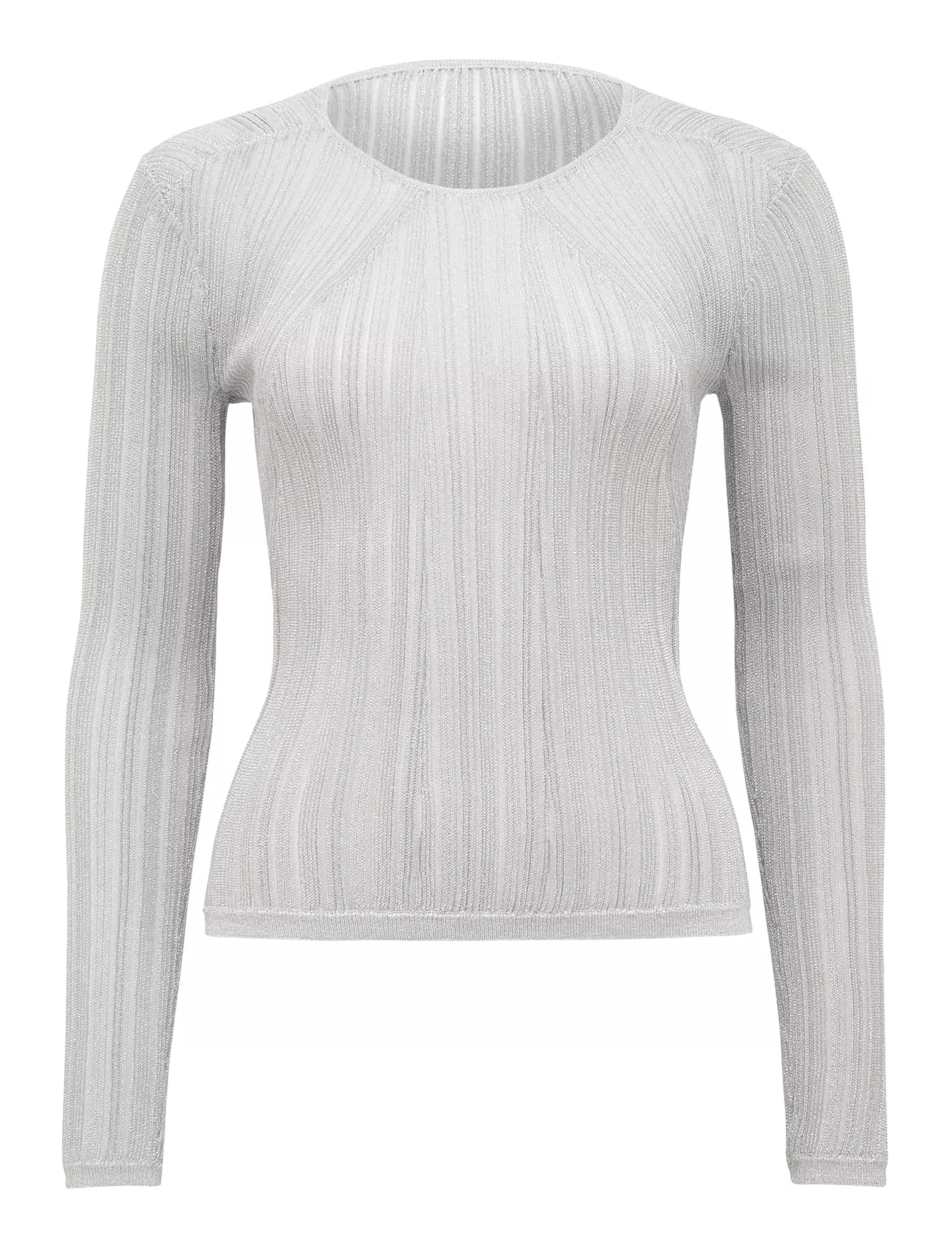 Cara Sheer Mix Knit Jumper