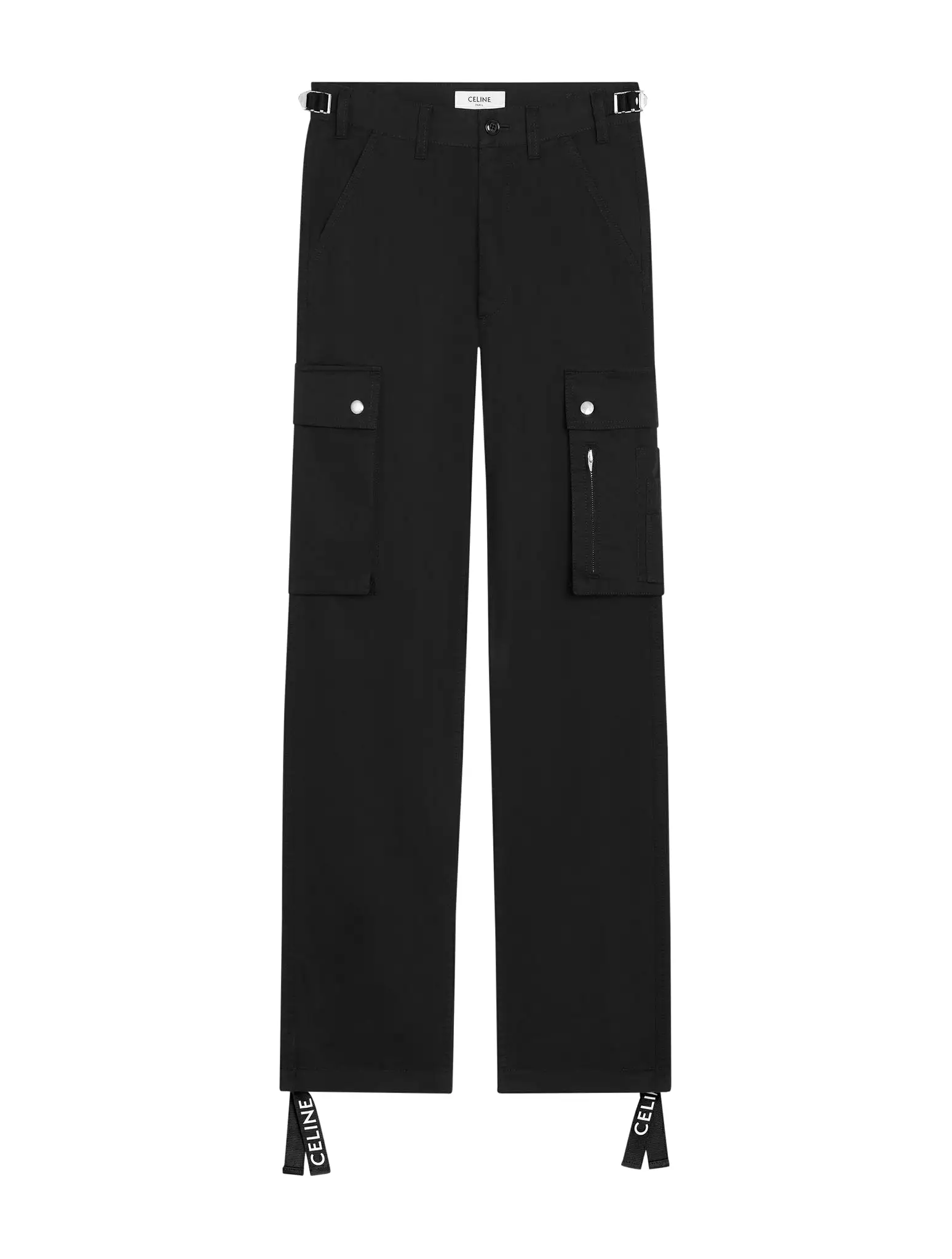 CELINE CARGO PANTS IN COTTON LINEN