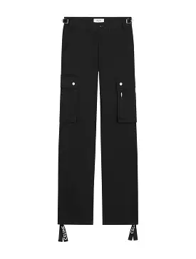 CELINE CARGO PANTS IN COTTON LINEN