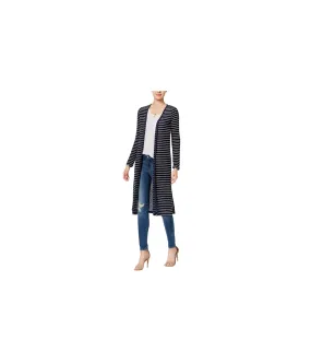 Chelsea Sky Womens Maxi Cardigan Sweater