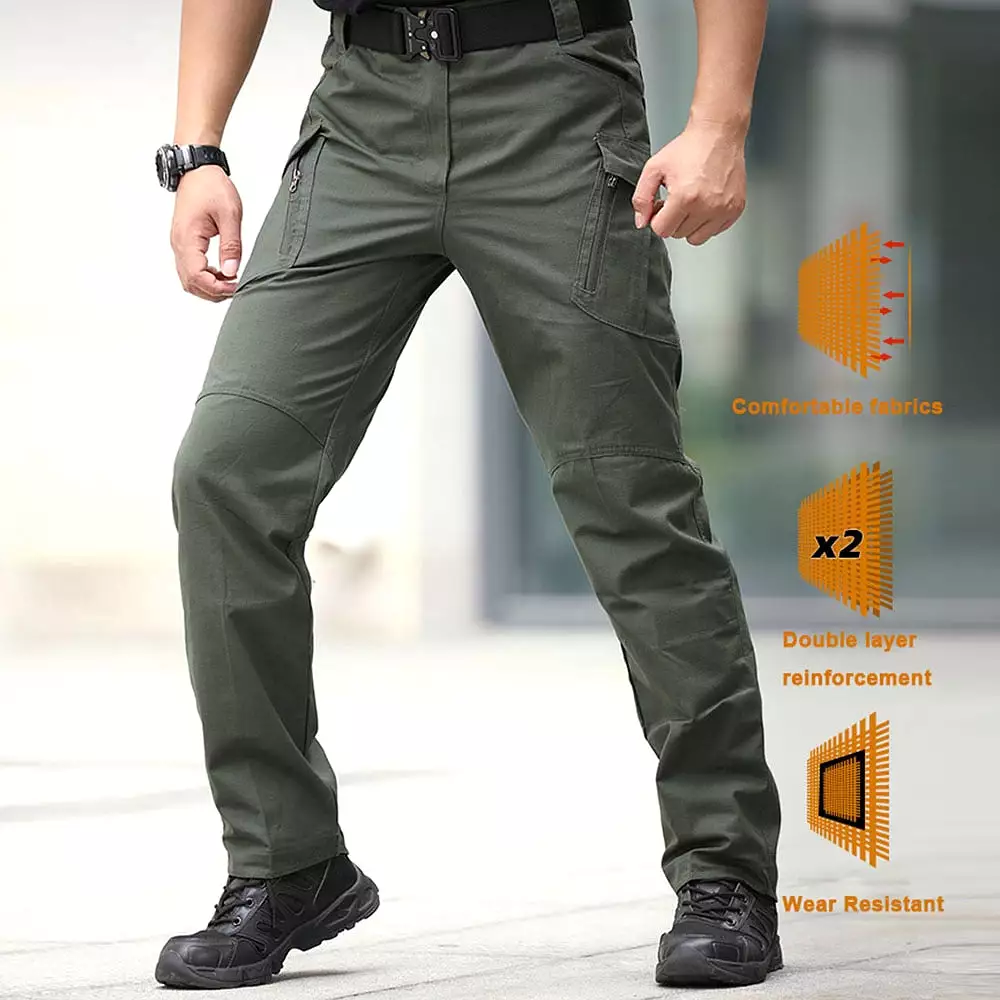 City Tactical Cargo Pants Classic Outdoor Hiking Trekking Army Tactical Joggers Pant Camouflage Military Multi Pocket Trousers