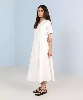 Embroidered Cotton Dress