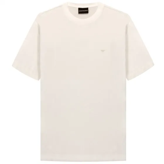 Emporio Armani Mini Eagle Logo Travel T-Shirt White