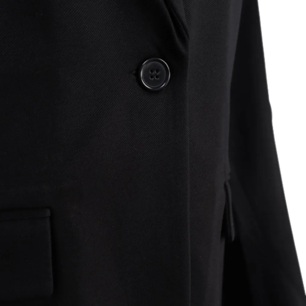 Esqualo Black Twill Blazer - W2217700