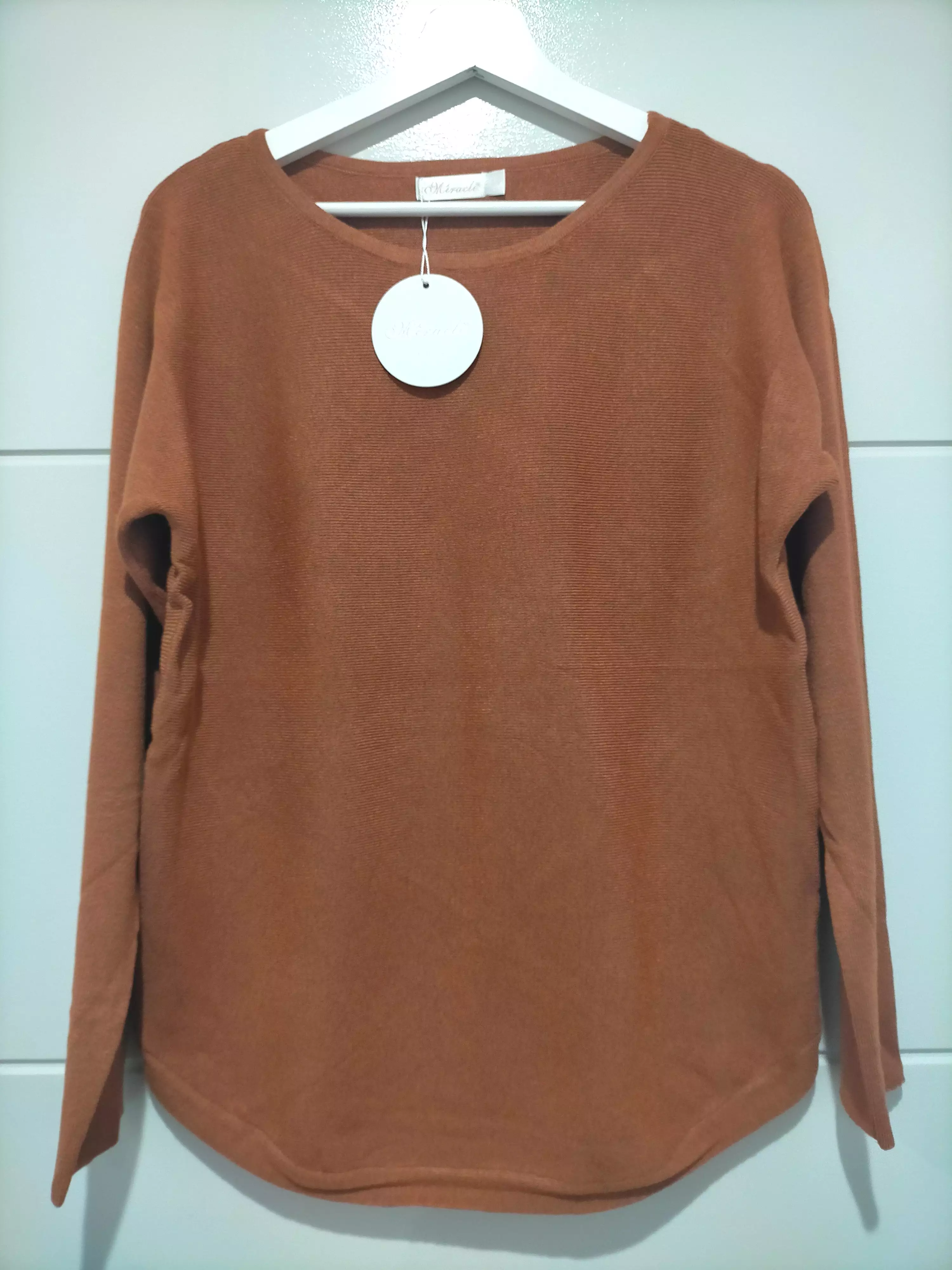 Estelle Rust Knit Jumper