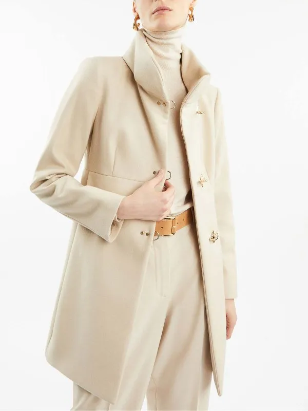 Fay Virgin coat in soft wool