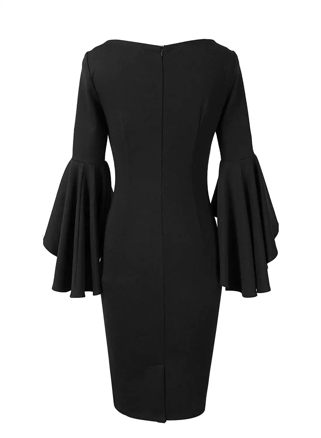 Haute Edition Women's Bell Sleeves Cocktail Party Dress