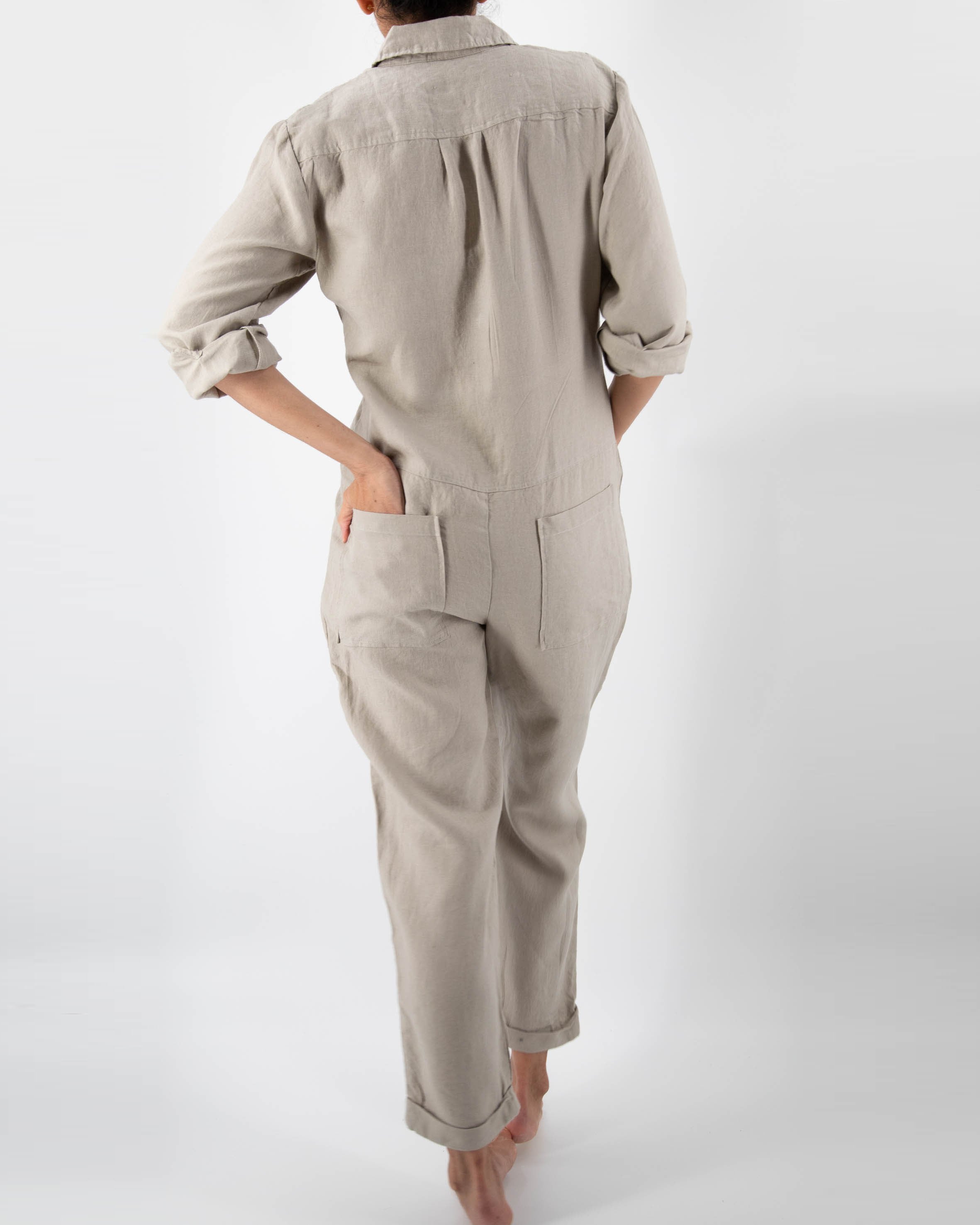 Isabelle Linen Jumpsuit