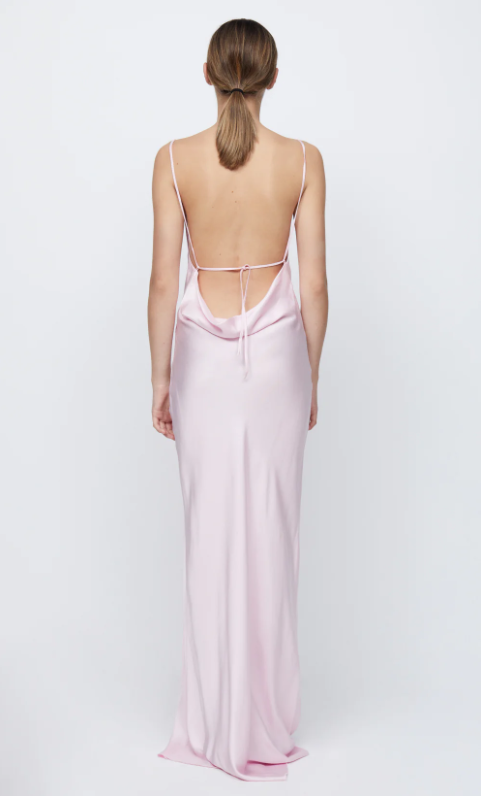 Joelle Split Maxi Dress - Quartz Pink