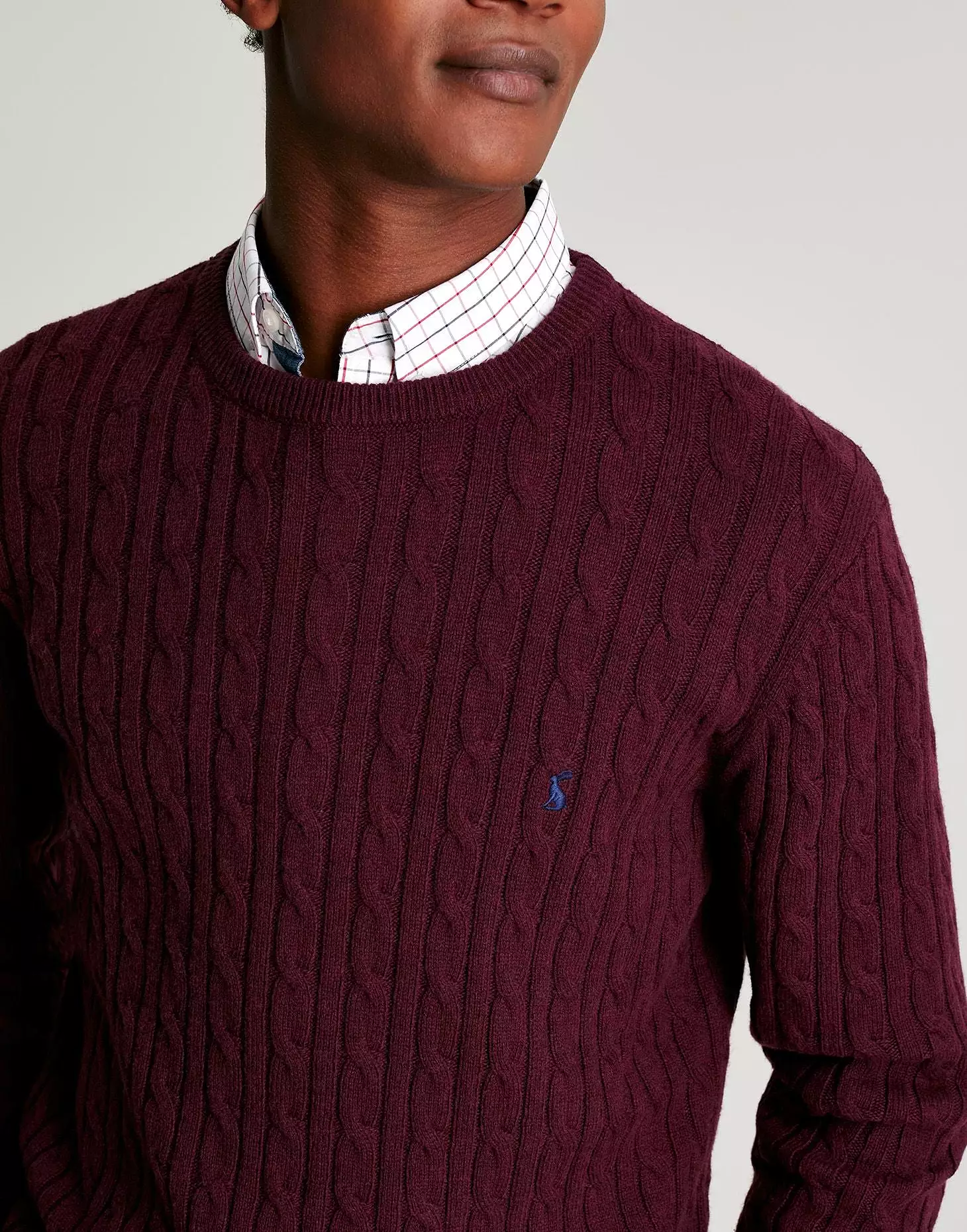 Joules Mens 'Glendale' Cable Knit Jumper