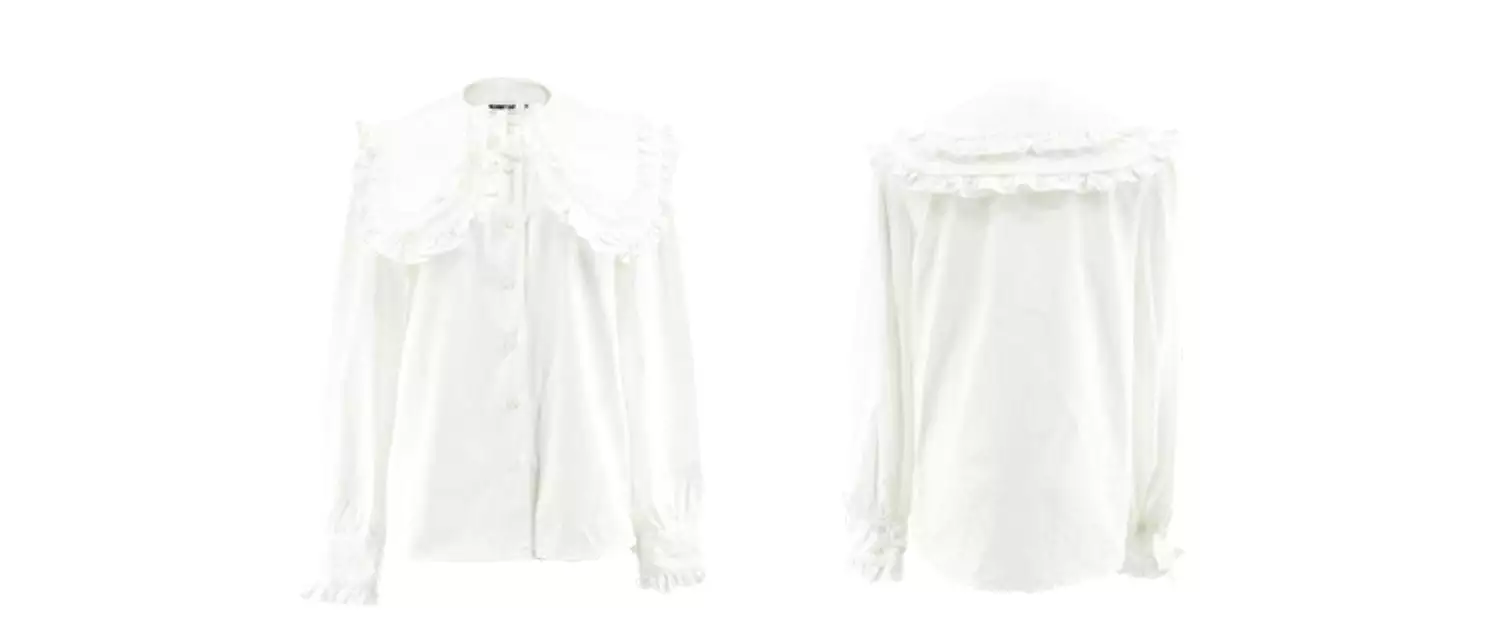 K-drama heroine outfit white shirt and vest