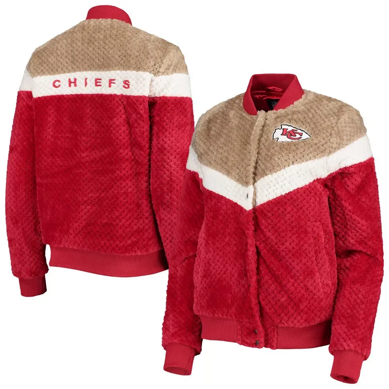 Kansas City Chiefs Sherpa Jacket - William Jacket