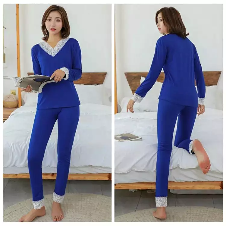 Ladies Fashion Full Sleeves Nightdress Sleepwear T245