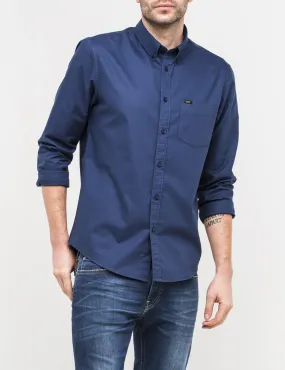 Lee Button Down Shirt - Midnight Blue