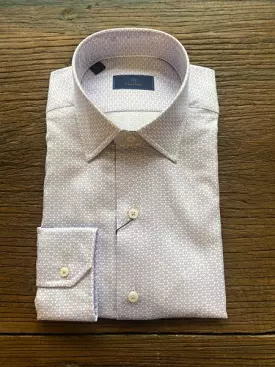 LILAC SPREAD COLLAR BUTTON DOWN SHIRT