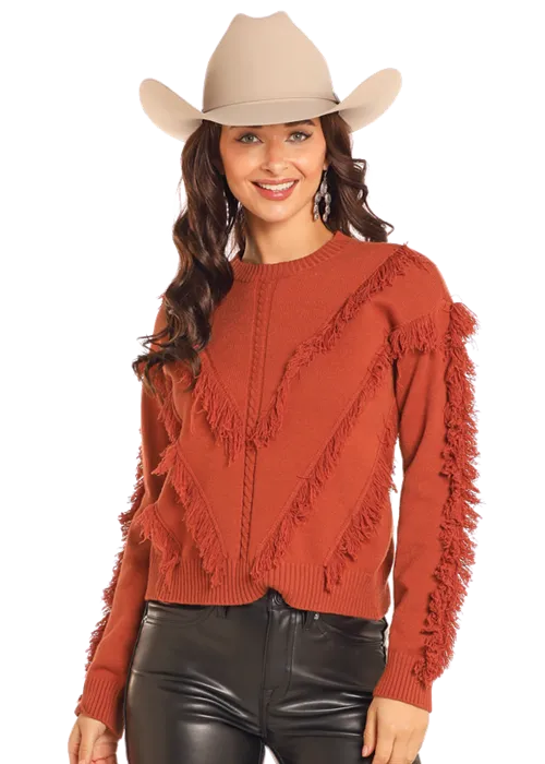 Lily Fringe Sweater