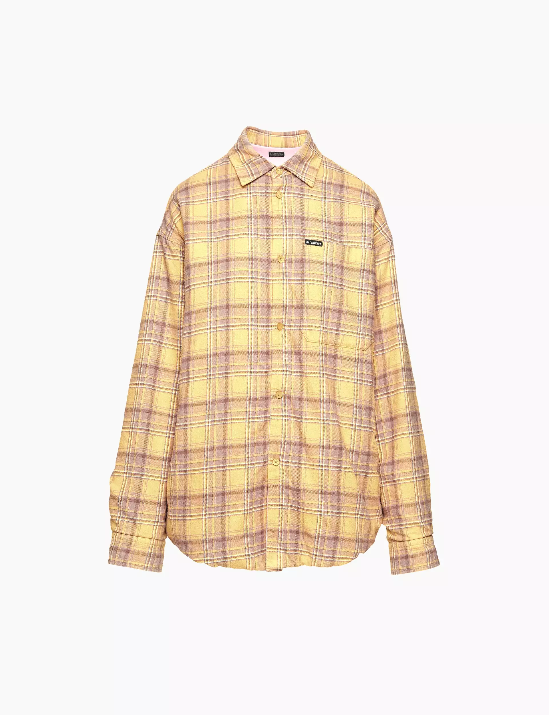 Lined Button Down Shirt