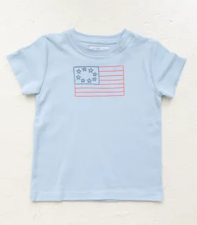 Little Paper Boat - Flag Short Sleeve Tee