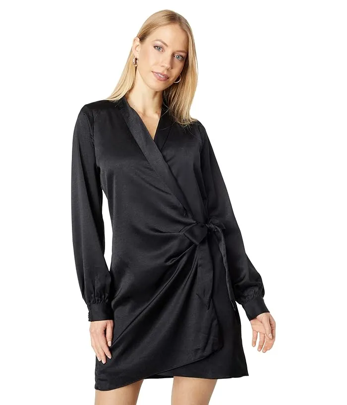 Lost + Wander Chase The Night Mini Wrap Dress Women's