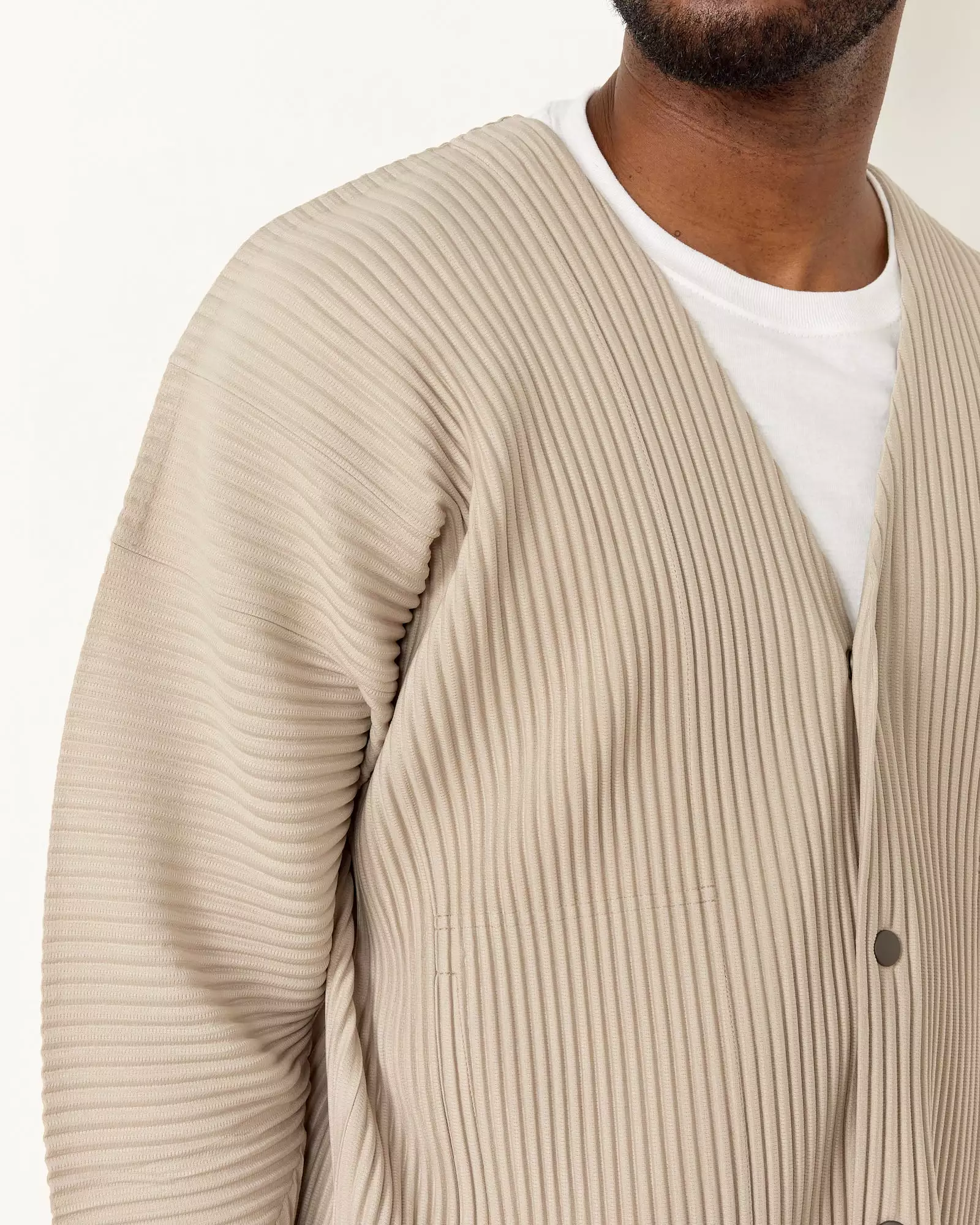 MC March Cardigan in Linen Beige