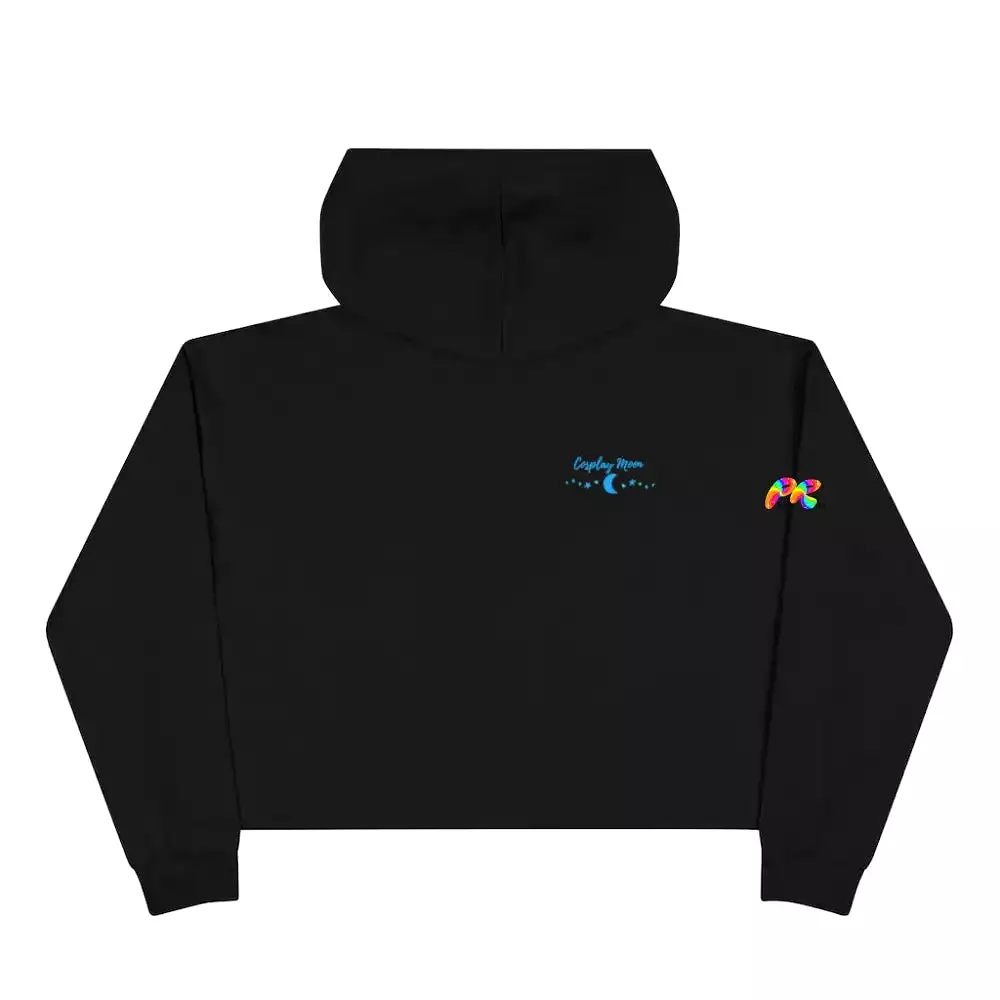 Moon Child Crop Hoodie