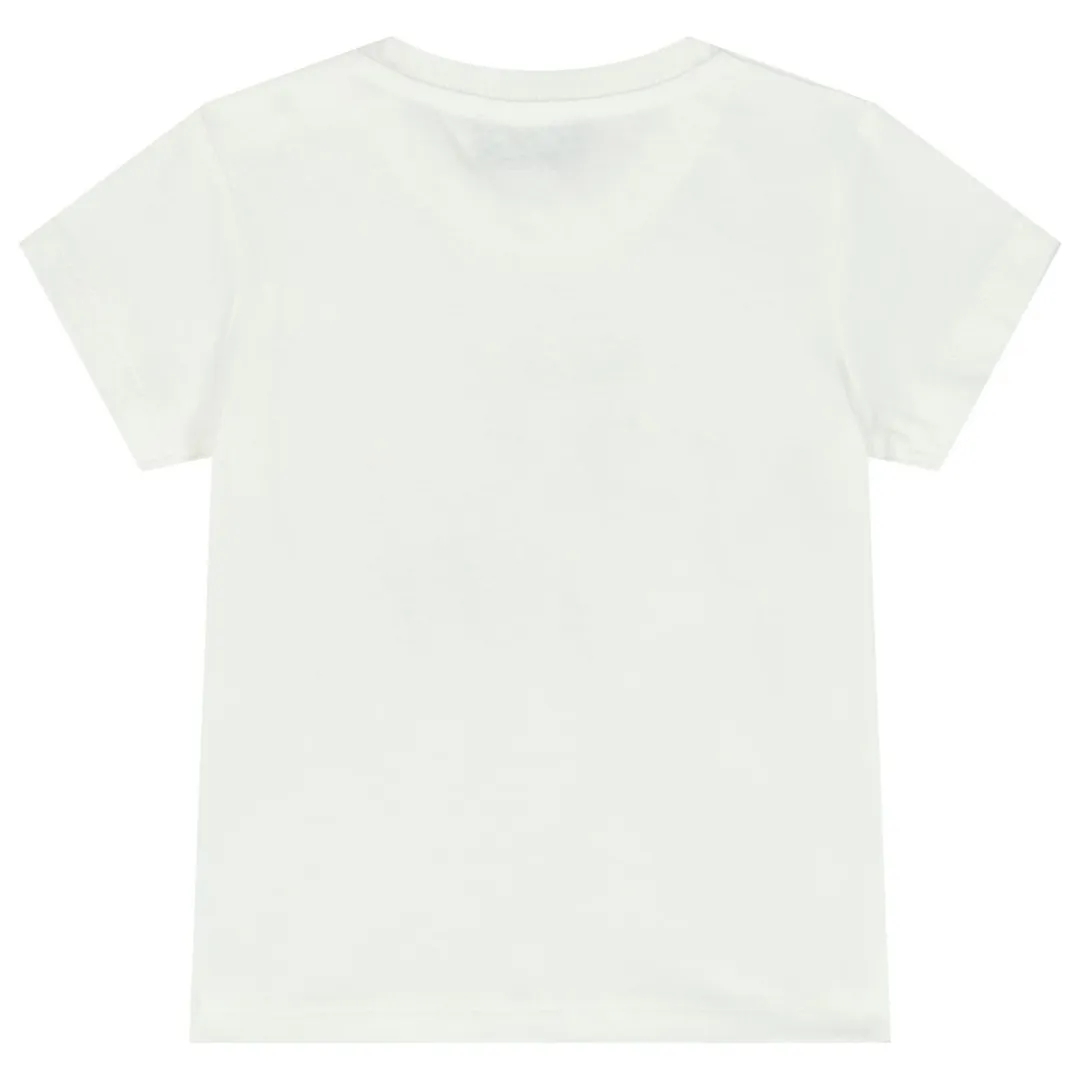 Moschino T-Shirt Twin Bear White