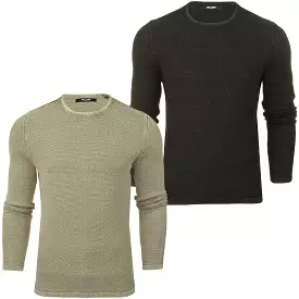 Only & Sons Mens Crew Neck Knit Jumper 'ONSHUGH'