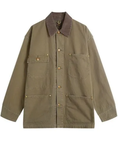 orSlow Men's Relaxed Fit Coverall Jacket