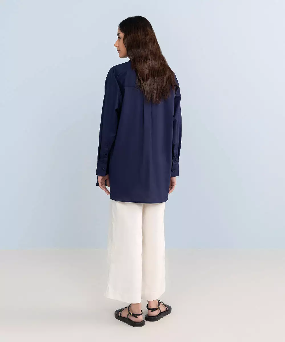 Oversized Shirt With Pocket