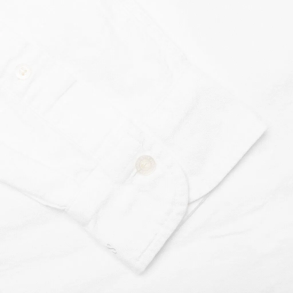 Oxford B.D L/S Shirt - White