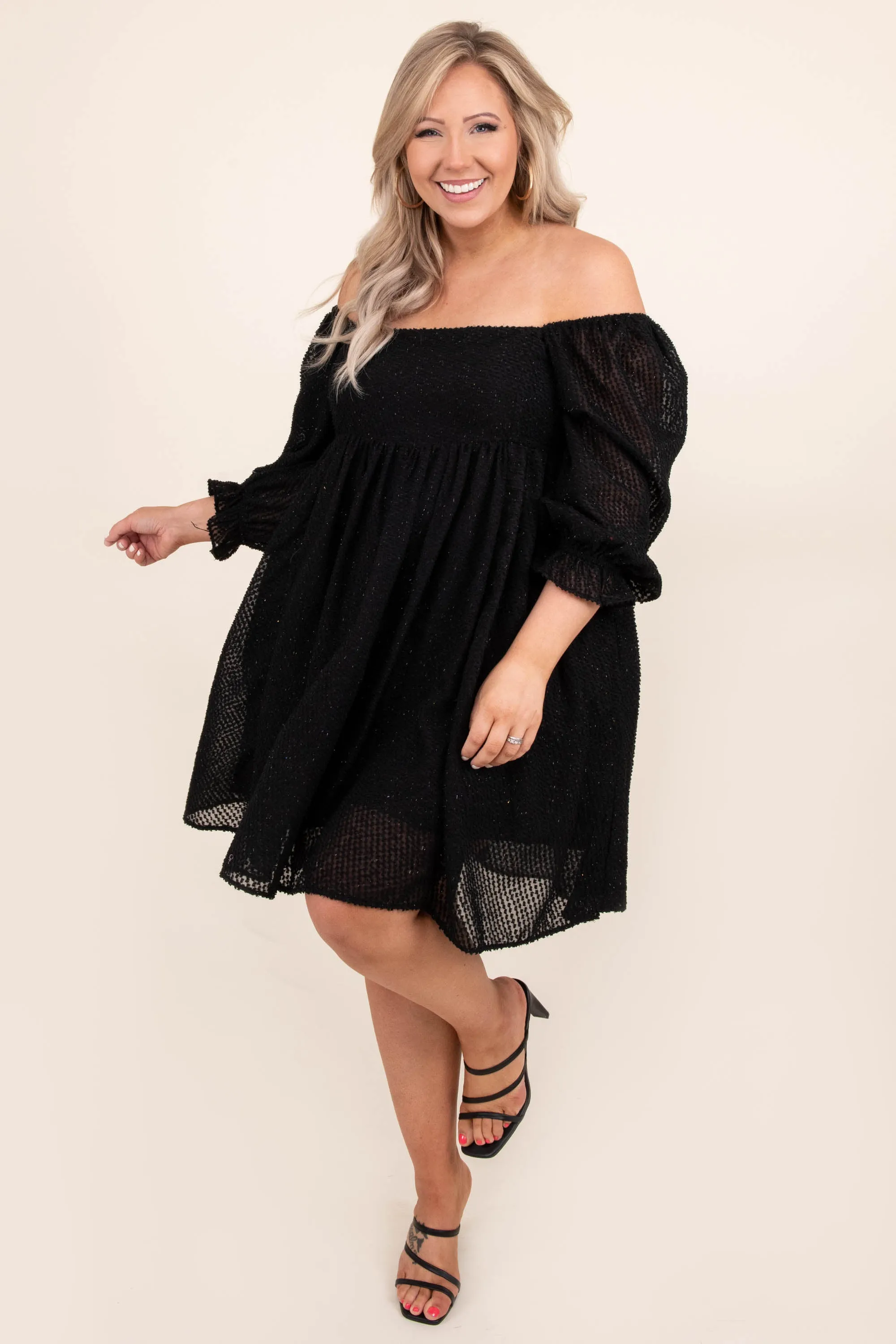 Party And Play Dress, Black