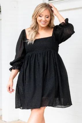 Party And Play Dress, Black