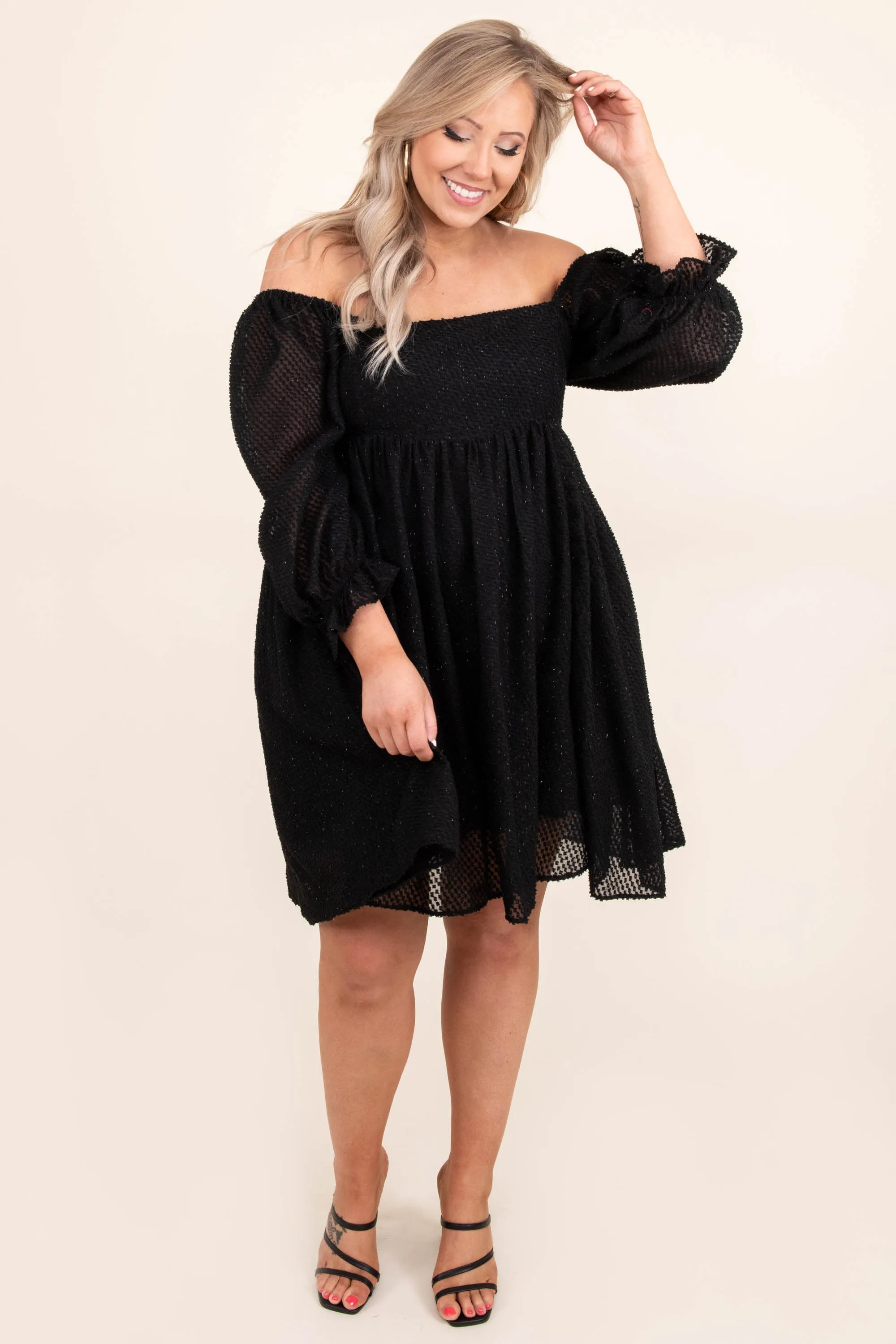 Party And Play Dress, Black