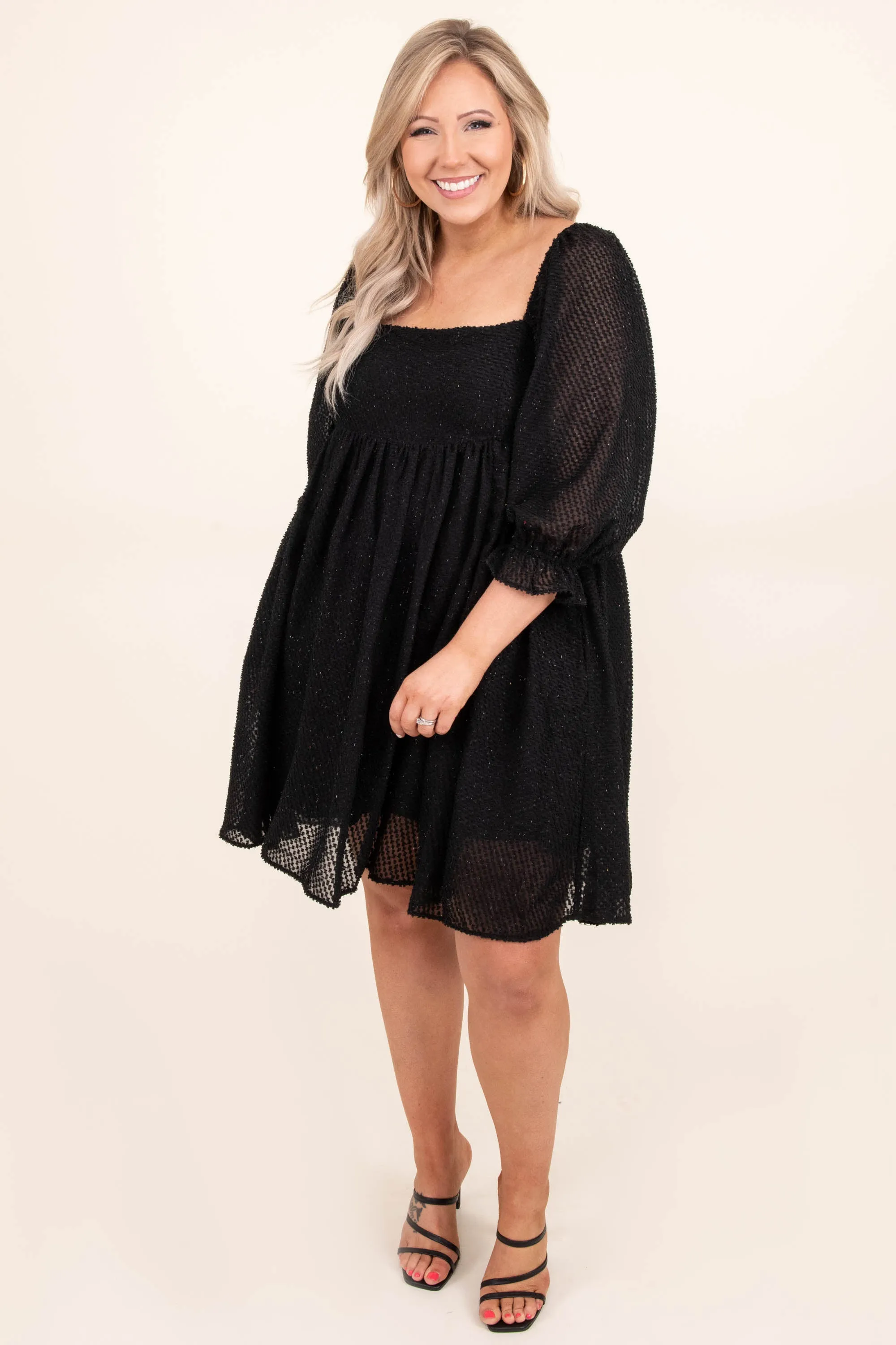 Party And Play Dress, Black