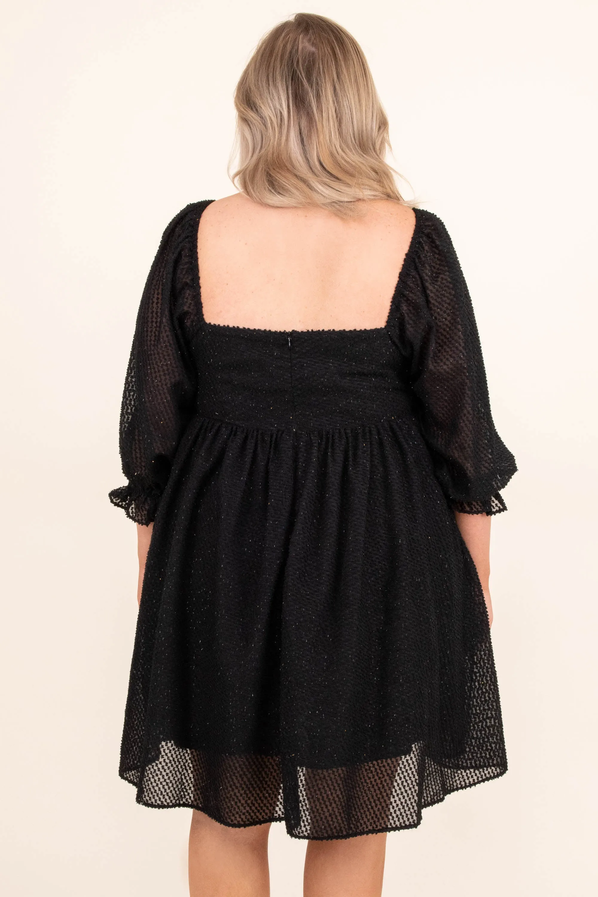 Party And Play Dress, Black