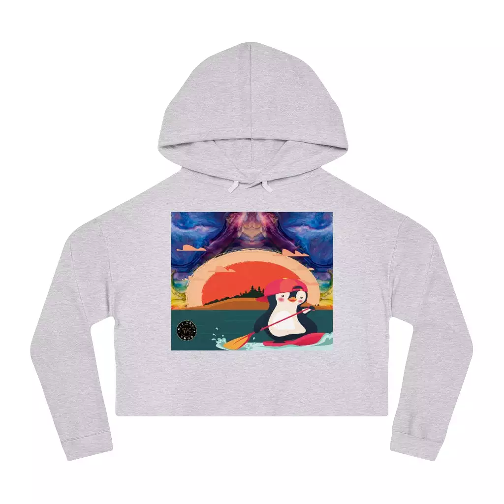 Penguin Dayz Cropped Hoodie