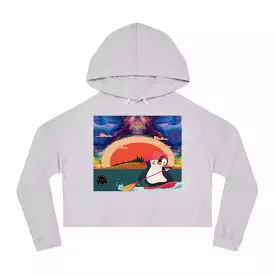 Penguin Dayz Cropped Hoodie