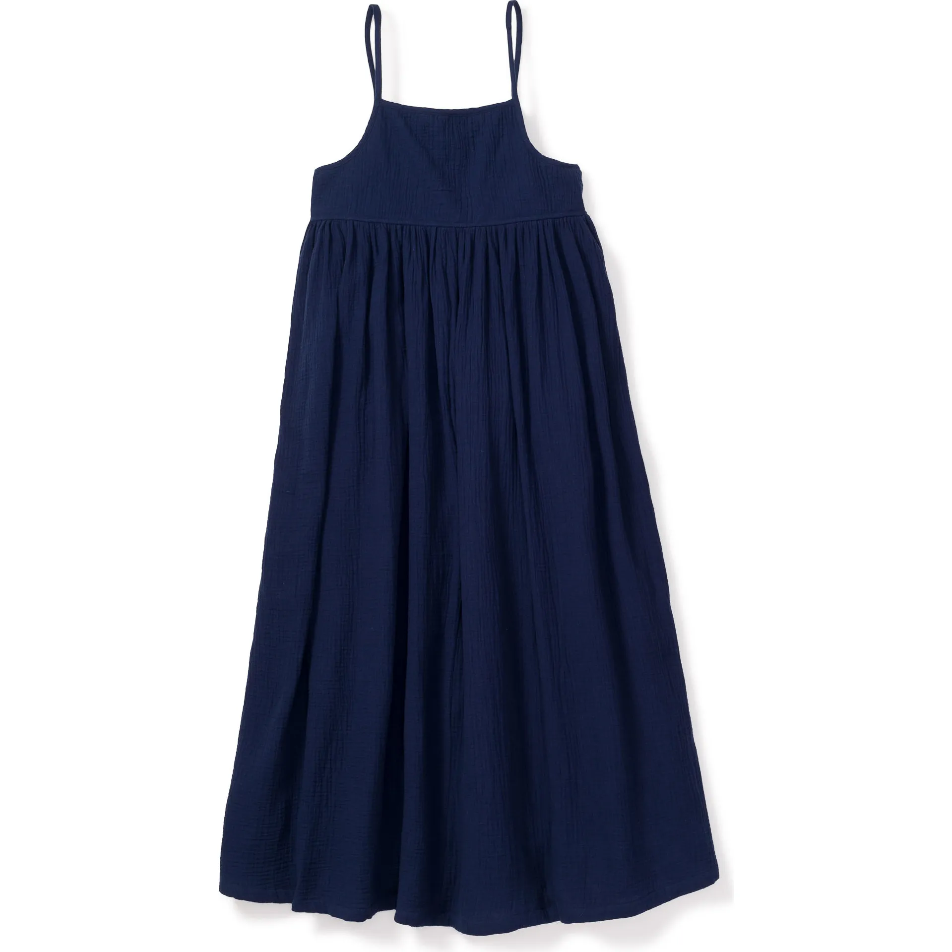 Petite Plume Navy Gauze Serene Night Dress