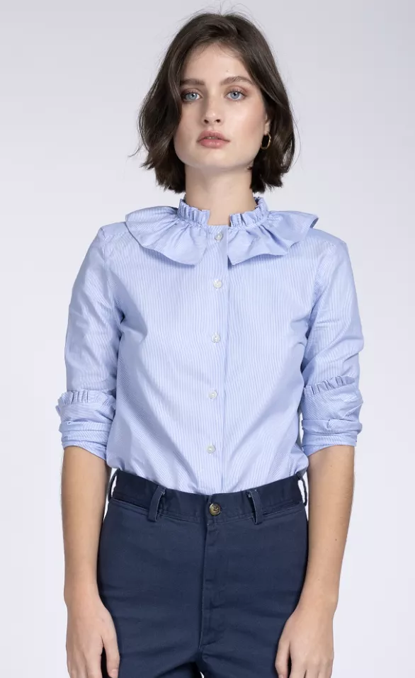 Pierrot Blue Shirt