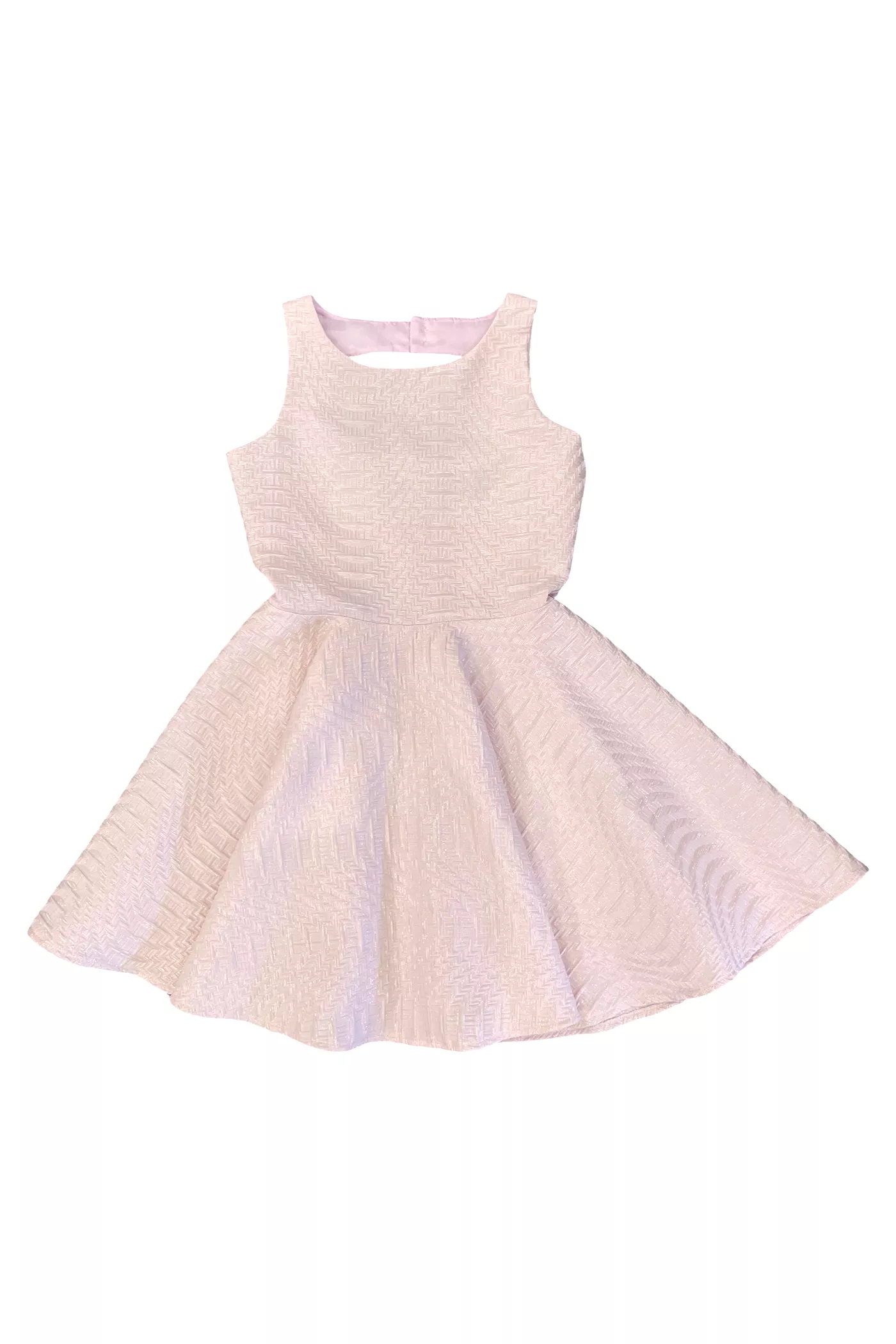 Pink Shimmer Party Dress