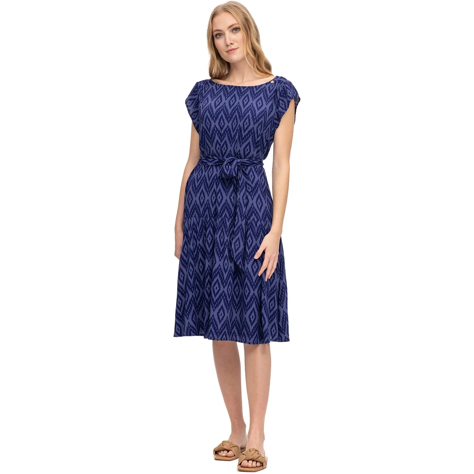 ragwear - Ikkat Dress Women night blue