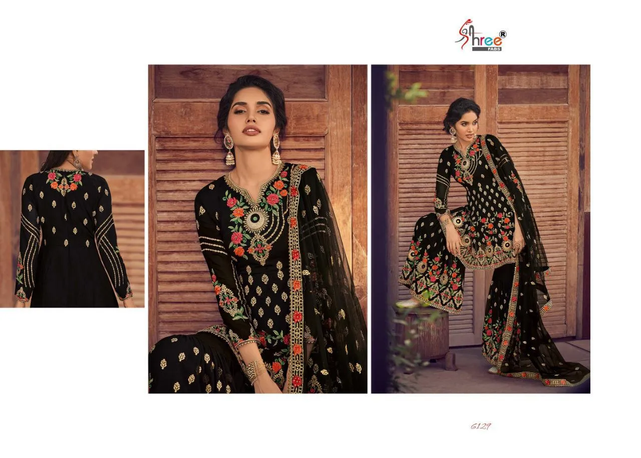 Shree Fabs Shehnai Bridal Collection Vol 25 Georgette Bridal Wear Suit