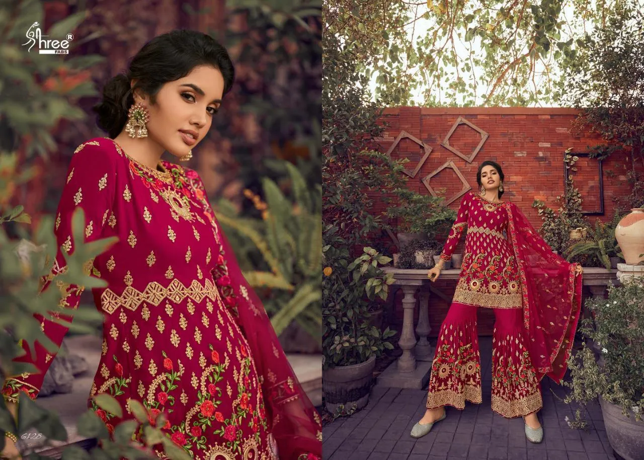 Shree Fabs Shehnai Bridal Collection Vol 25 Georgette Bridal Wear Suit